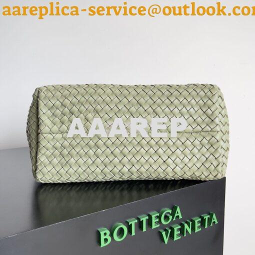 Replica Bottega Veneta BV Medium Cabat Intreccio Lambskin 608810 Trave 9