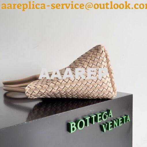 Replica Bottega Veneta BV Medium Cabat Intreccio Lambskin 608810 Lotus 5