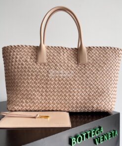 Replica Bottega Veneta BV Large Cabat Intreccio Lambskin Tote bag 6088