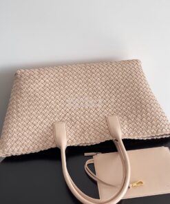 Replica Bottega Veneta BV Large Cabat Intreccio Lambskin Tote bag 6088 2