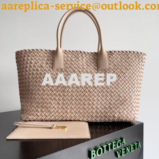 Replica Bottega Veneta BV Large Cabat Intreccio Lambskin Tote bag 6088 7