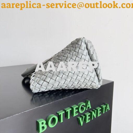 Replica Bottega Veneta BV Mini Cabat 709464 Intreccio Lambskin Agate G 3