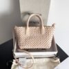 Replica Bottega Veneta BV Medium Andiamo 743572 Black Silver hardware 12