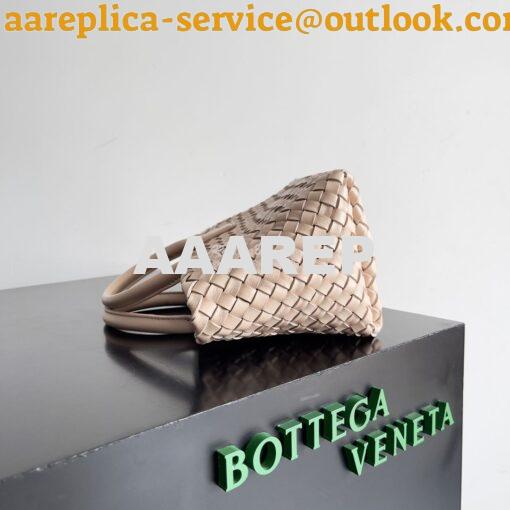 Replica Bottega Veneta BV Mini Cabat 709464 Intreccio Lambskin Lotus 3