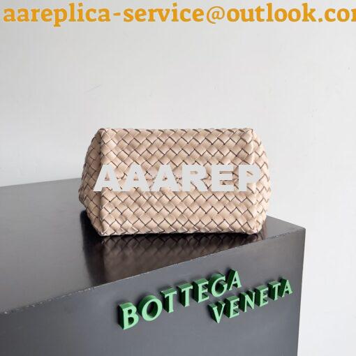 Replica Bottega Veneta BV Mini Cabat 709464 Intreccio Lambskin Lotus 10