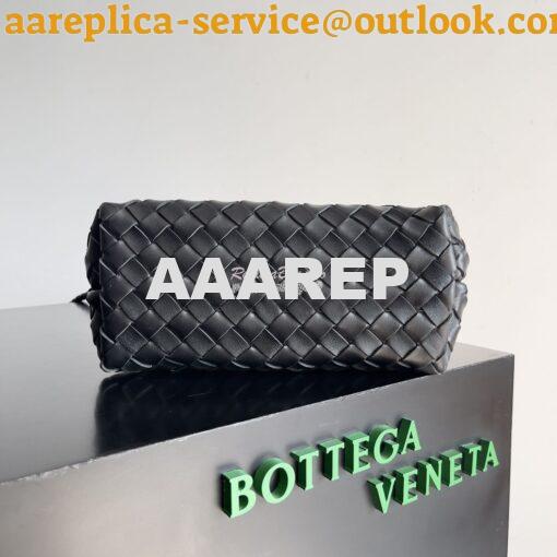 Replica Bottega Veneta BV Small Andiamo 766014 Black Silver hardware 5