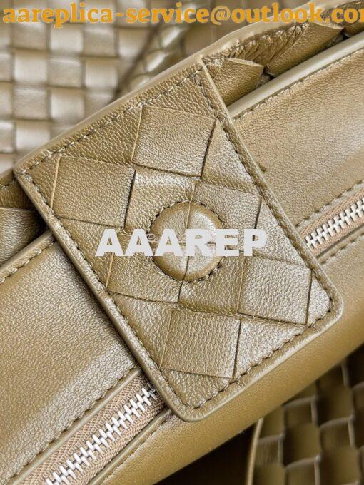 Replica Bottega Veneta BV Large Andiamo Intrecciato Lambskin top handl 7