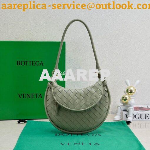 Replica Bottega Veneta Gemelli Shoulder Bag Collection 776764 Green