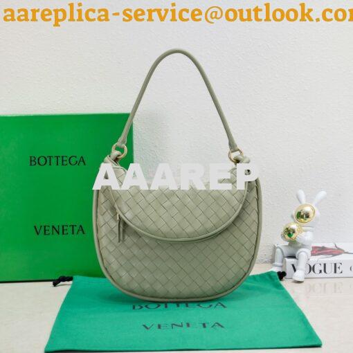 Replica Bottega Veneta Gemelli Shoulder Bag Collection 776764 Green 10