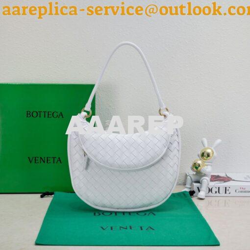 Replica Bottega Veneta Gemelli Shoulder Bag Collection 776764 White 10