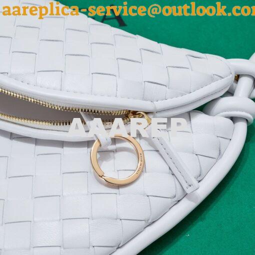 Replica Bottega Veneta Gemelli Shoulder Bag Collection 776764 White 14