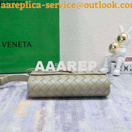 Replica Bottega Veneta Mini Andiamo Green Lamb Leather Shoulder Bag 3