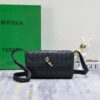 Replica Bottega Veneta BV Small Hop Intrecciato Leather 763966 Grey 11