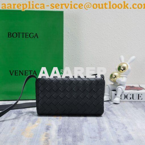 Replica Bottega Veneta Mini Andiamo Black Lamb Leather Shoulder Bag 2