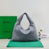 Replica Bottega Veneta BV Small Hop Intrecciato Leather 763966 Fondant 3