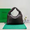 Replica Bottega Veneta BV Small Hop Intrecciato Leather 763966 Grey 10