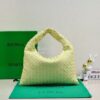 Replica Bottega Veneta BV Small Hop Intrecciato Leather 763966 Light P 11