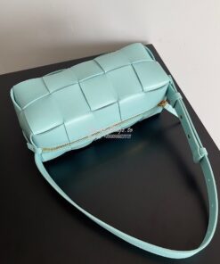 Replica Bottega Veneta BV Small Brick Cassette Calfskin 729251 Celadon 2