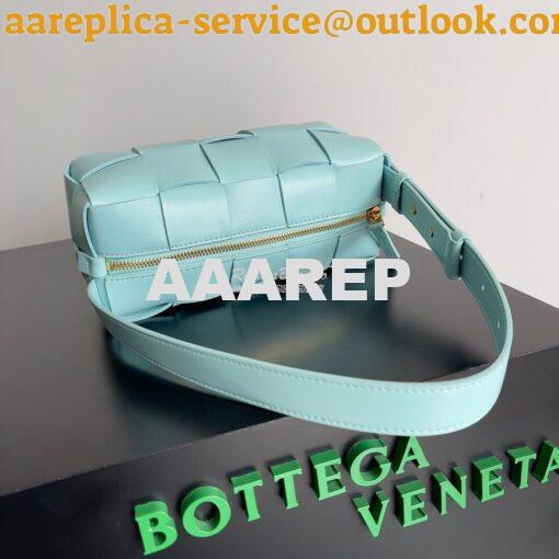 Replica Bottega Veneta BV Small Brick Cassette Calfskin 729251 Celadon 3