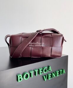 Replica Bottega Veneta BV Small Brick Cassette Calfskin 729251 Barolo 2