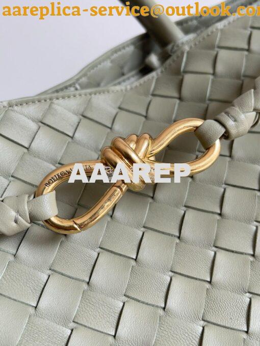 Replica Bottega Veneta BV Large Andiamo Intrecciato Lambskin top handl 3