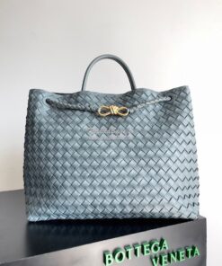 Replica Bottega Veneta BV Large Andiamo Intrecciato Lambskin top handl