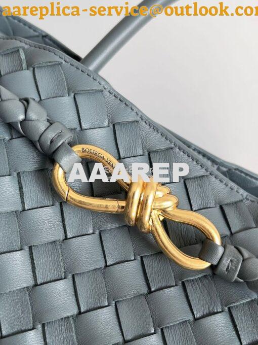 Replica Bottega Veneta BV Large Andiamo Intrecciato Lambskin top handl 3