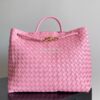 Replica Bottega Veneta BV Large Andiamo Intrecciato Lambskin top handl 10