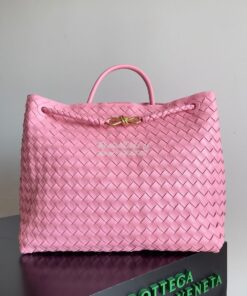 Replica Bottega Veneta BV Large Andiamo Intrecciato Lambskin top handl