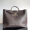 Replica Bottega Veneta BV Large Andiamo Intrecciato Lambskin top handl 10