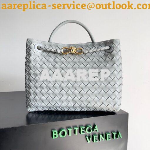 Replica Bottega Veneta BV Medium Andiamo 743572 Agate Grey