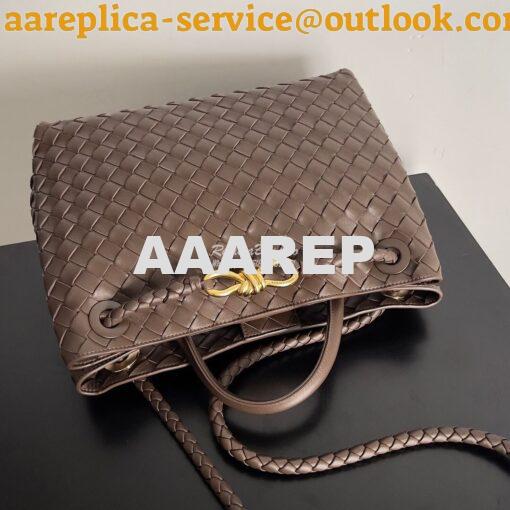 Replica Bottega Veneta BV Medium Andiamo 743572 Light Brown 2