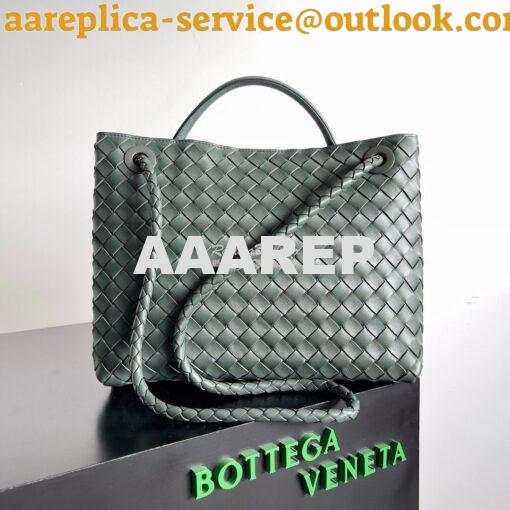 Replica Bottega Veneta BV Medium Andiamo 743572 Slate 7