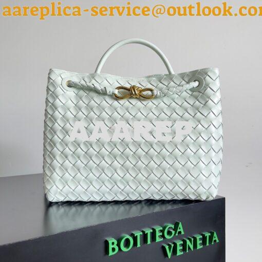 Replica Bottega Veneta BV Medium Andiamo 743572 Glacier