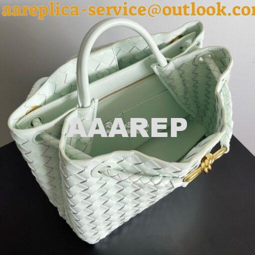 Replica Bottega Veneta BV Medium Andiamo 743572 Glacier 5