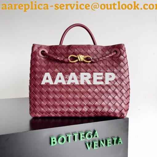 Replica Bottega Veneta BV Medium Andiamo 743572 Barolo 2