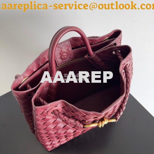 Replica Bottega Veneta BV Medium Andiamo 743572 Barolo 5