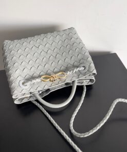 Replica Bottega Veneta BV Small Andiamo 766014 Agate Grey 2