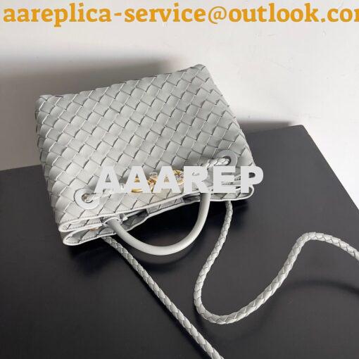 Replica Bottega Veneta BV Small Andiamo 766014 Agate Grey 2