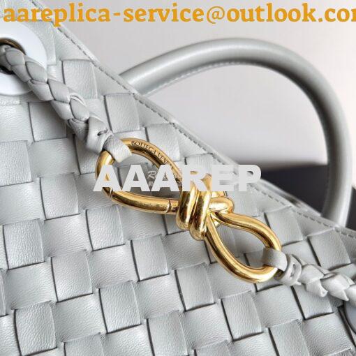 Replica Bottega Veneta BV Small Andiamo 766014 Agate Grey 4