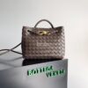 Replica Bottega Veneta BV Small Andiamo 766014 Agate Grey 10