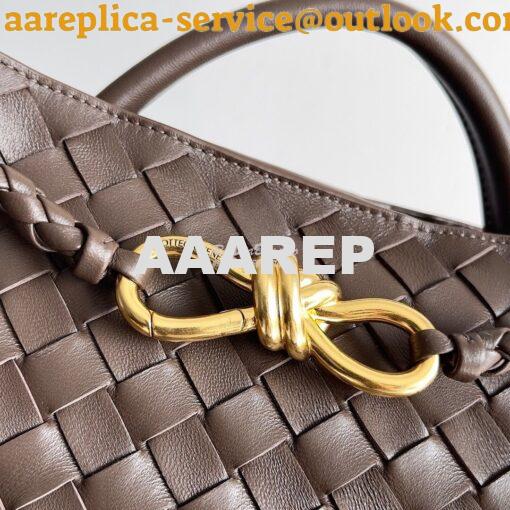 Replica Bottega Veneta BV Small Andiamo 766014 Light Brown 3