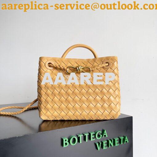 Replica Bottega Veneta BV Small Andiamo 766014 Almond