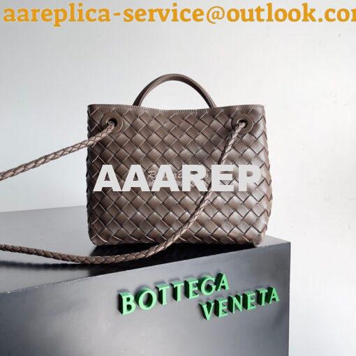 Replica Bottega Veneta BV Small Andiamo 766014 Light Brown 8