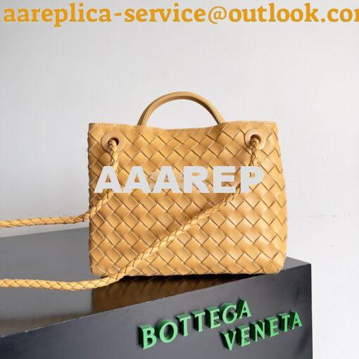 Replica Bottega Veneta BV Small Andiamo 766014 Almond 9