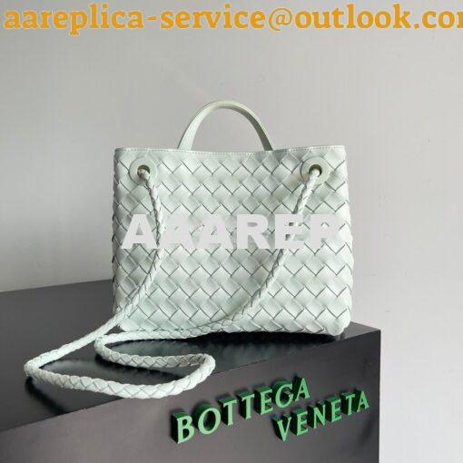 Replica Bottega Veneta BV Small Andiamo 766014 Glacier 5