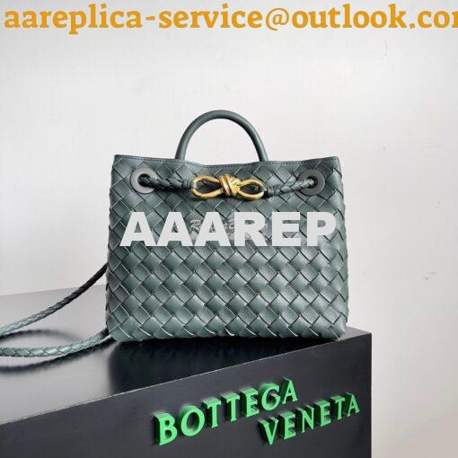 Replica Bottega Veneta BV Small Andiamo 766014 Slate