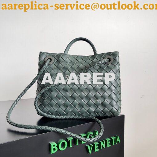 Replica Bottega Veneta BV Small Andiamo 766014 Slate 5