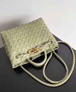 Replica Bottega Veneta BV Small Andiamo 766014 Travertine 2