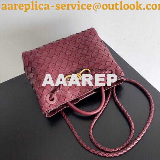 Replica Bottega Veneta BV Small Andiamo 766014 Barolo 2